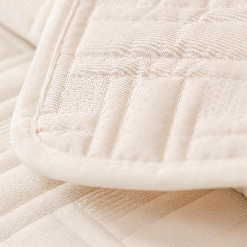 Cream Wind Sofa Cushion, Light Luxury In Autumn And Winter, High-End Non-Slip Sofa Cover, New Leather Sofa Special Seat Cushion