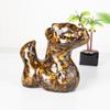 Resin Animal Figurine Home Decor With Natural Crystal For Office And Gift Ideas
