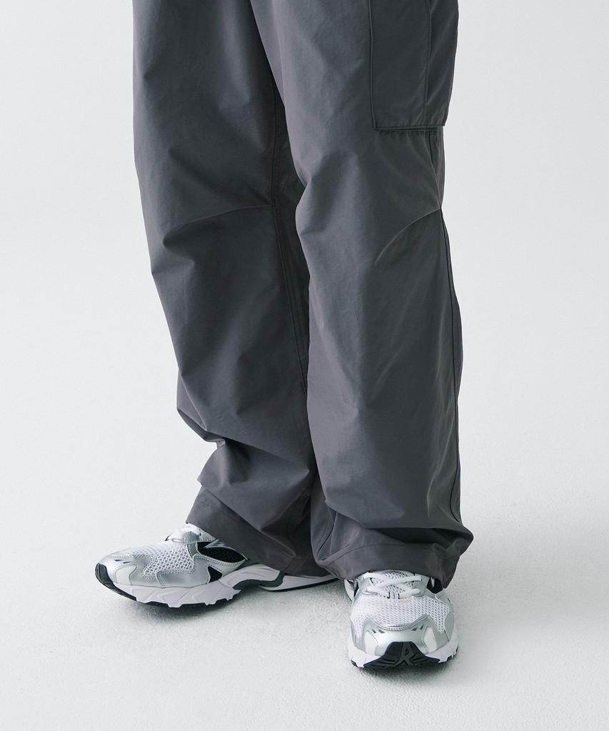 MUSINSA STANDARD [City Leisure] Np Wide Belted Cargo Pants [Grey]