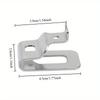 4 Stück Gürtelclip-Haken für elektrische Bohrmaschine für DeWalt 18V 20V Bohrschrauber N268241 N169778 DCD980 Hammer-Schlagschrauber Zubehör