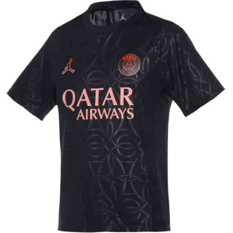 Jordan Bokstavlogo Trykk Slim Fit Rund Hals Kortermet T-skjorte Herre Topper Svart FQ2550-011