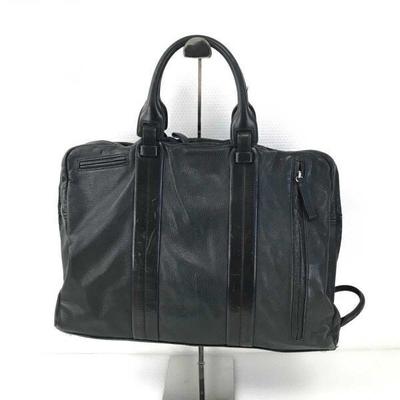 GALLERIANT Leder Aktentasche Business Tasche Schwarz(GEBRAUCHT)