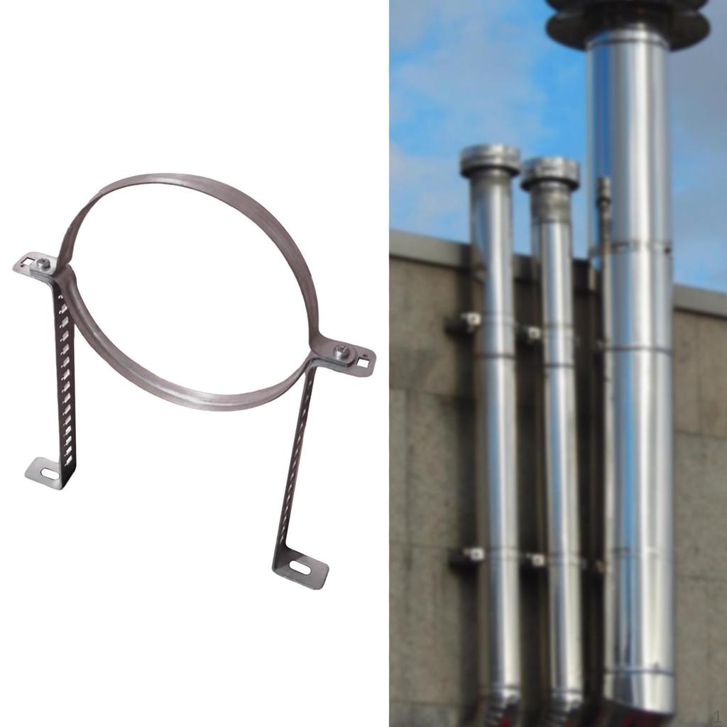 Kamin Rohr Halterung Zubehör Clip Bequem Befestigung Praktische Halter für