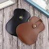 Portable High Capacity Guitar Pick Storage Bag Thickened Leather Durable Plectrum Universal Foldable Bag Ukulele Accessories