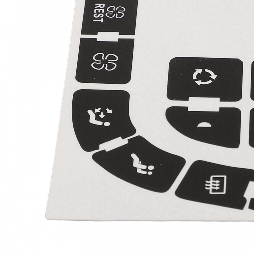Set Of Stickers To-Repair The Clima Buttons For C4 For Grand For Picasso New