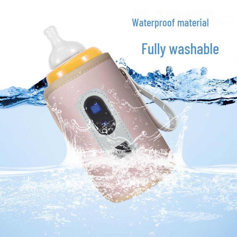 Universal Insulated Baby Bottle Sleeve - Portable Outdoor Warmer for Milk.