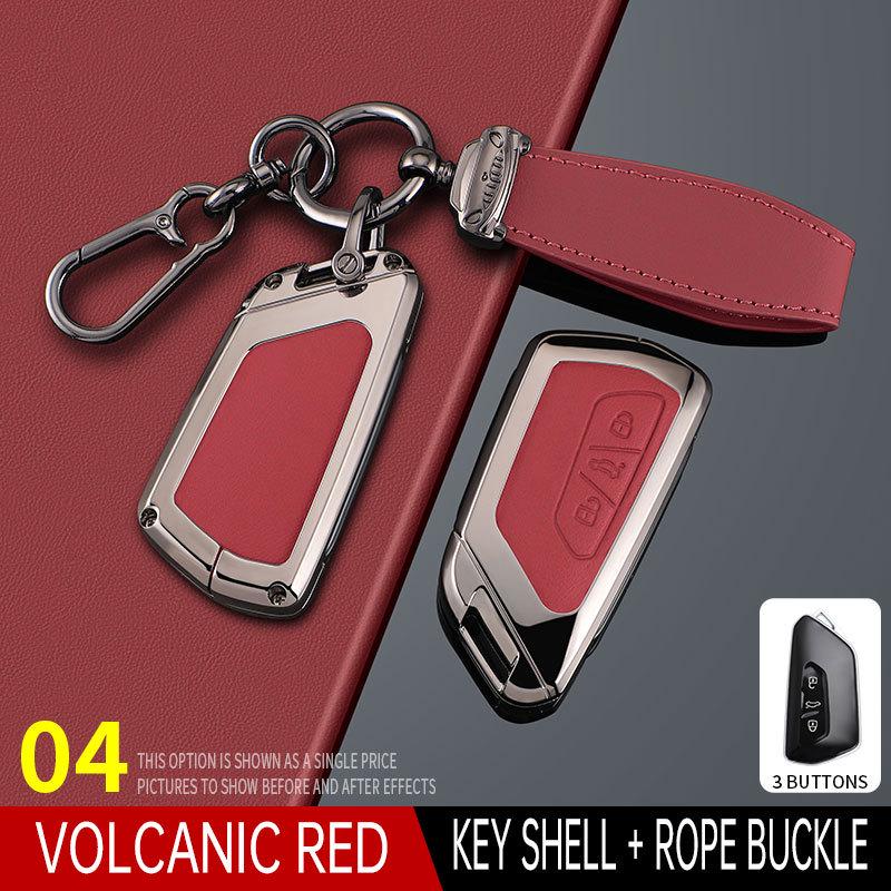 Compatible Key Case for Volkswagen Golf 8, ID.4, ID.3, Tiguan, Passat, Lingdu, Lanxun, and Touareg.