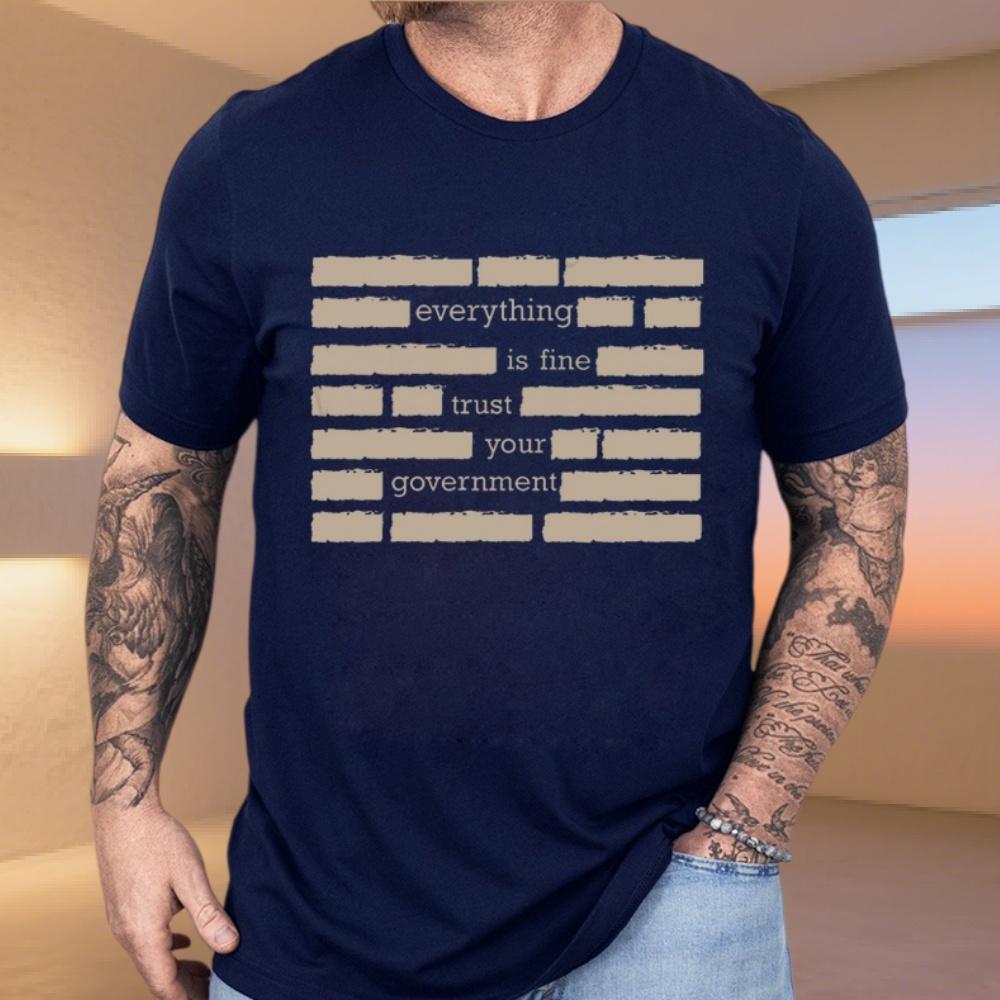 Fashion Pattern Unisexs Tshirt 100 Cotton Printed Loose And Casual Comfortable And Trendy Tshirt