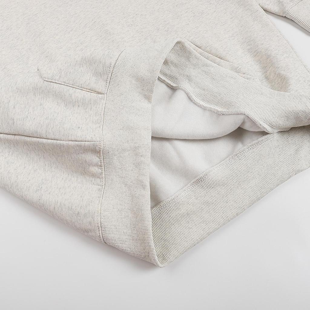 2025 Men's FOG Essentials Black Hooded Sweatshirt with Silicone Lettering and Double Stitching