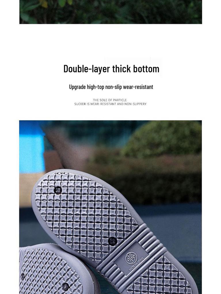 Unisex Waterproof Non-Slip Silicone Rain Boot Covers for Hiking