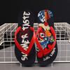 Slippers men's new outdoor pinch men's non-slip personalized sandals Guochao flip-flops trend wearing beach shoes