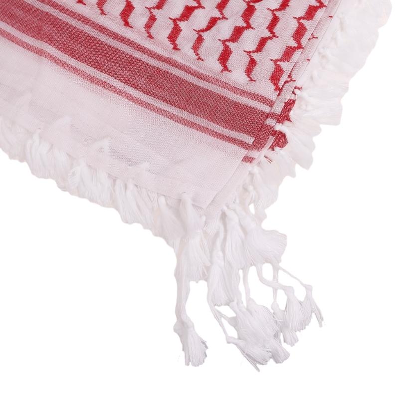 Fashion Adult Keffiyeh Headscarf with Jacquard Pattern Arab Style Headscarf