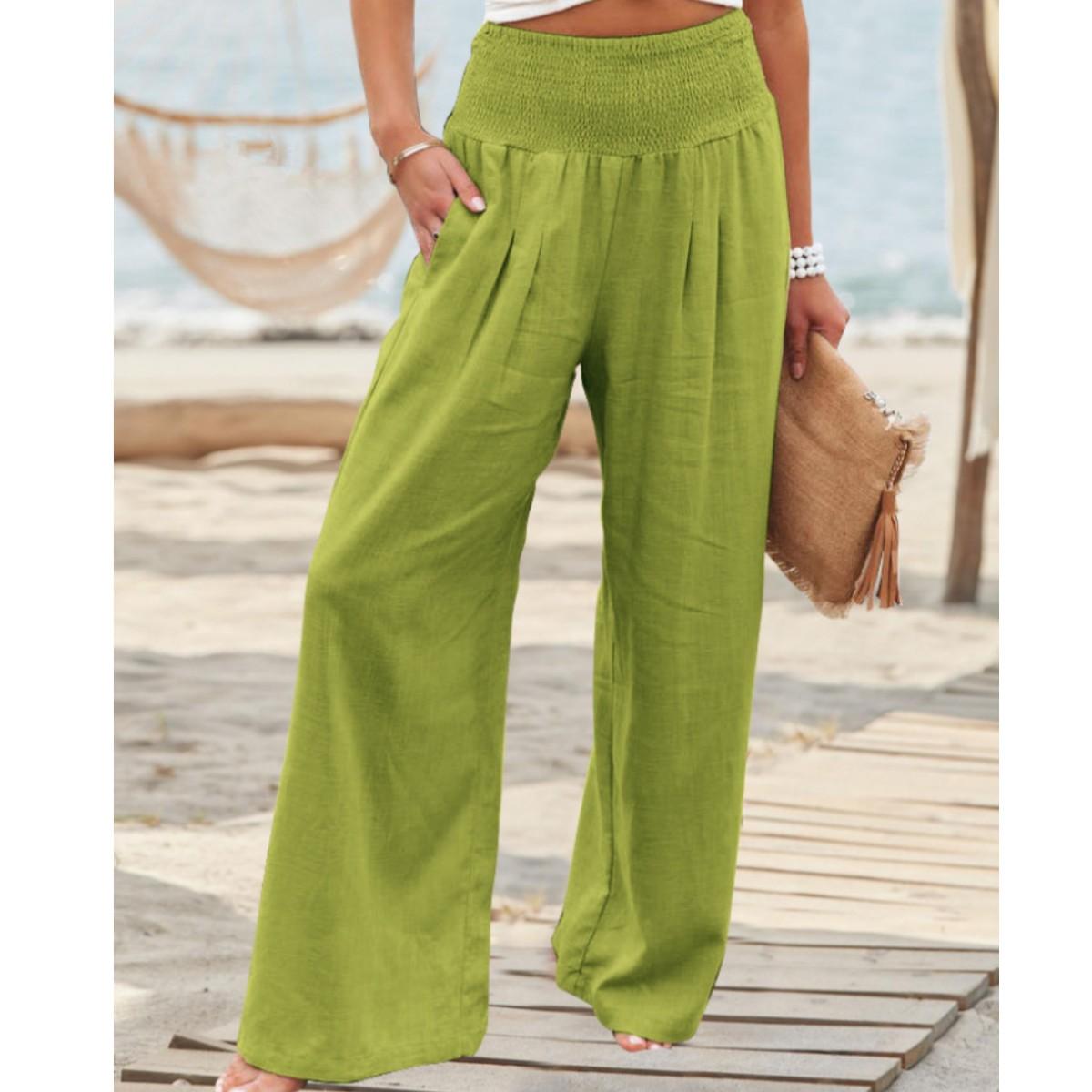 

Свободные широкие брюки с твердой резинкой на талии, мешковатые летние беговые брюки, женские длинные брюки, женские спортивные брюки для женщин, брюки L