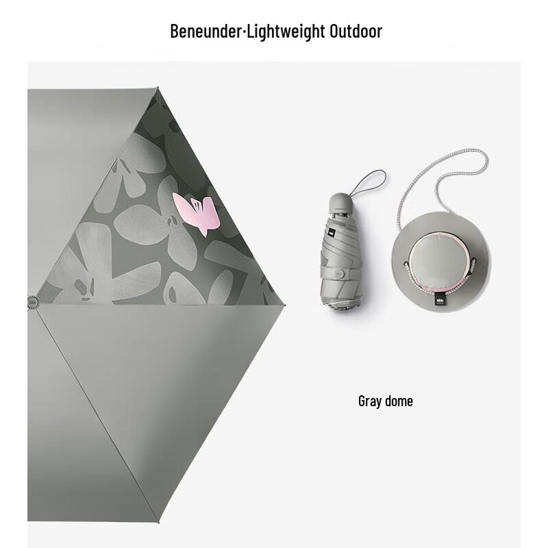 Beneunder Pocket UV Protection 5-Fold Umbrella