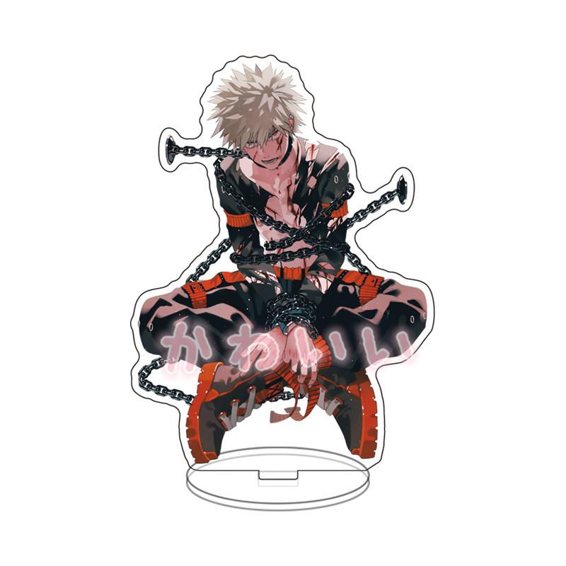 My Hero Acad Acrylic Stand Model Plate Decoration Originality Desk Figure Display Fans Gift Cartoon Products Creative Jewelry