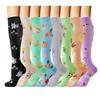 Cross-border Over-the-Knee Compression Yoga & Sport Socks Set