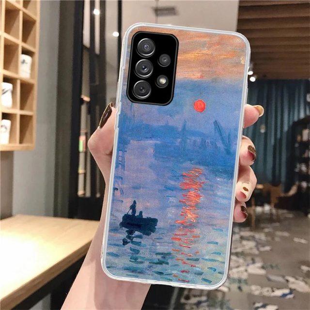 Van Gogh Pittura A Olio di Arte Cassa Del Telefono Morbida Per Samsung Galaxy A51 A50 A71 A70 A10 A20e A30 A40 A41 a31 A21s A11 A6 A7 A8 A9 Più