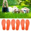 3 Pairs   Marker PVC Colorful Foot Shaped Training Pad Toy for Indoor Outdoor