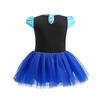 Summer Cool Swimsuit Infant and Toddler Cosplay Anna Princess Dress + Headband + Crown Necklace Gloves Accessories Set