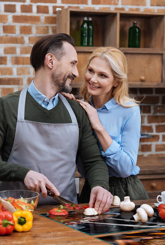 SZKLANA PŁYTA OCHRONNA NA KUCHENKĘ 85x52 GRILL