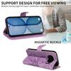Flip Case for Phone - Leather/PU, Purple