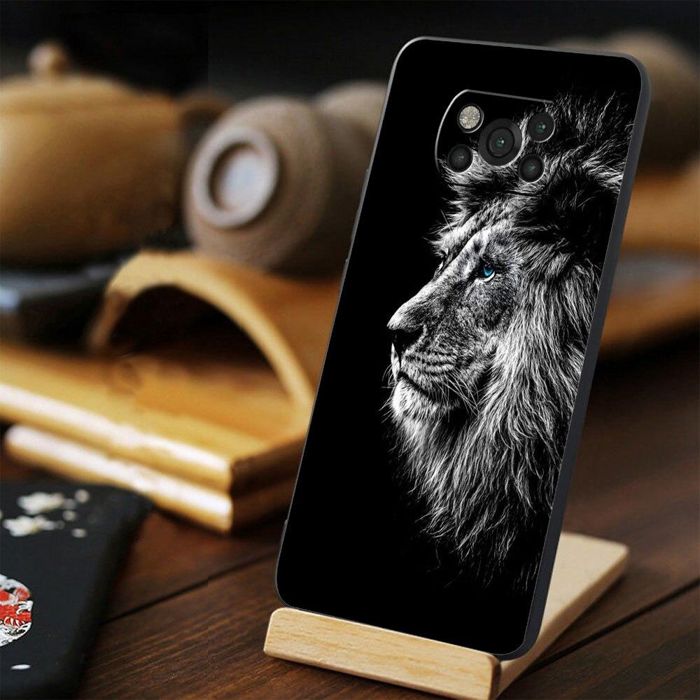Beast Lion Wolf Print Celulares Fundas For Xiaomi POCO 11T 10T F3 MI 11 Lite F4 GT X3 NFC M4 Pro 5G 9T M3 X4