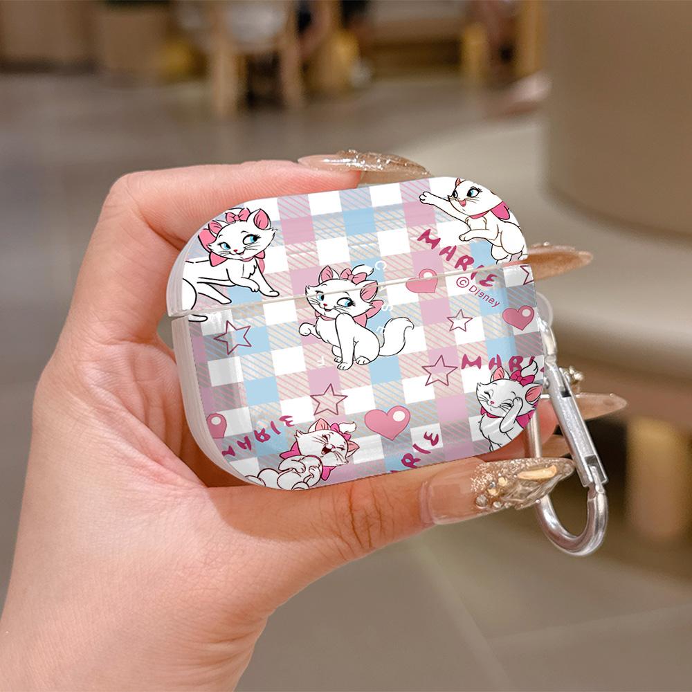 Cartoon Cute Maries Cat Hot Translucent Silicone Case for Airpods 4 3 Pro 2 1 Wireless Earphone Headphone Pro2 Protective Covers