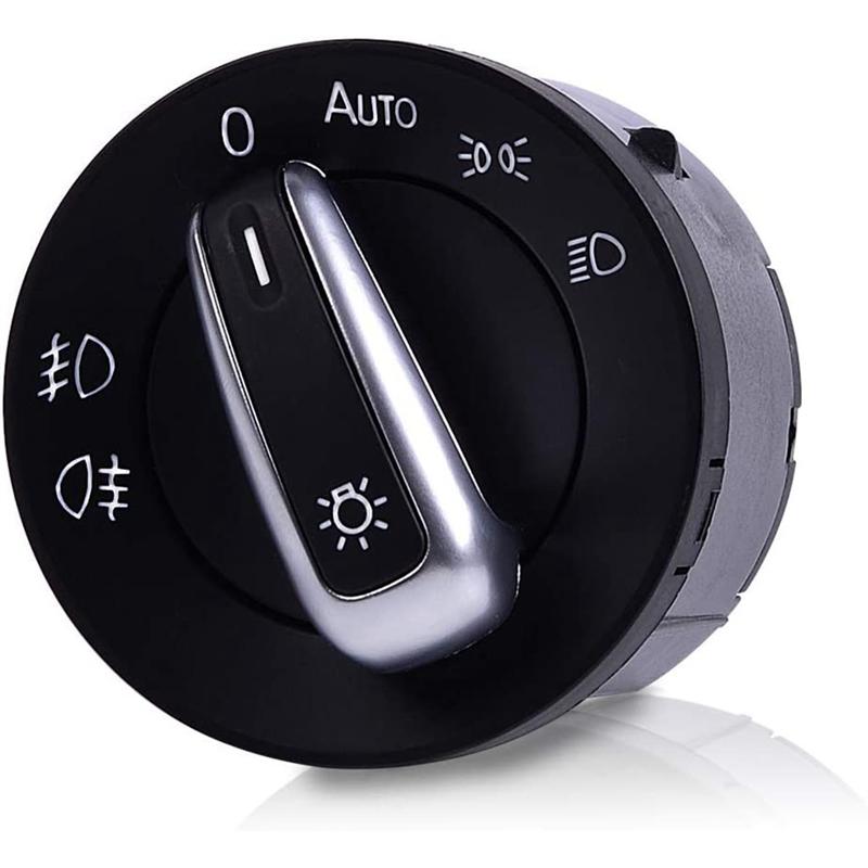 Headlight Switch 5ND941431B For Golf Jetta MK5 MK6 GTI Passat B6 B7 CC Touran Caddy Tiguan Headlight Adjustment Knob