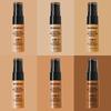 Matte Oil Control Concealer Foundation 6 Colors Long-lasting Hydrating Full Coverage Liquid Foundation