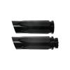 Motorcycle 1'' 25mm Hand Grips Black/Chrome Handlebar for Harley Touring FLHX FLHR Sportster XL Dyna Softail V-Rod Controls