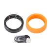 Smart Fitness Ring Support for Android Sports Monitoring and Tracking Step Count Rain Proof Gesture Control Smart