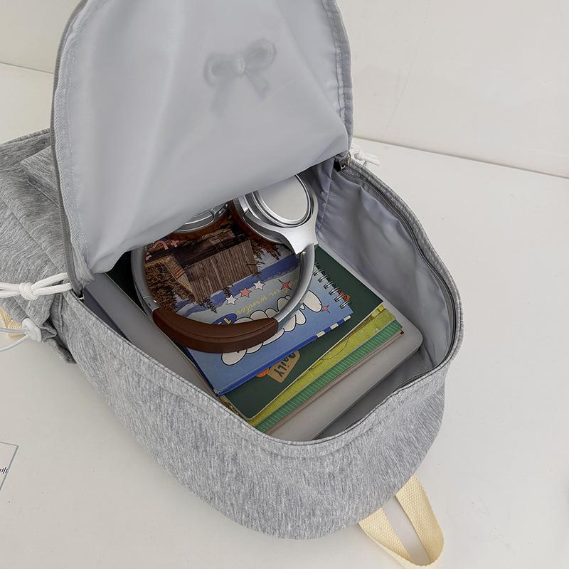 Schoolbag1011 New School Bag for Women, Japanese Style for Elementary Students, Simple Junior High School Student Large Capacity Fresh Backpack Casual