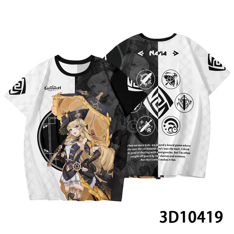 T-shirt 3D Mizuki Print Anime t shirt For Men Women Harajuku T shirt Kids Top