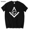 FREEMASON FREEMASONRY SECRET Masonic Tshirt Cotton Fashion Brand T Shirt Men New High Quality