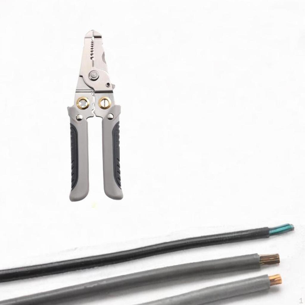 Ergonomisches Handwerkzeug zum Abisolieren und Crimpen mit Spulenwickler