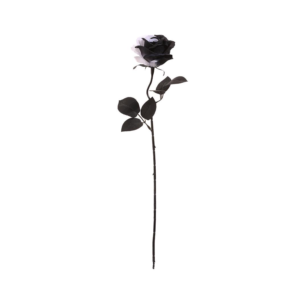 Hot Selling Black Magic Rose for Halloween Costume - Artificial Flower
