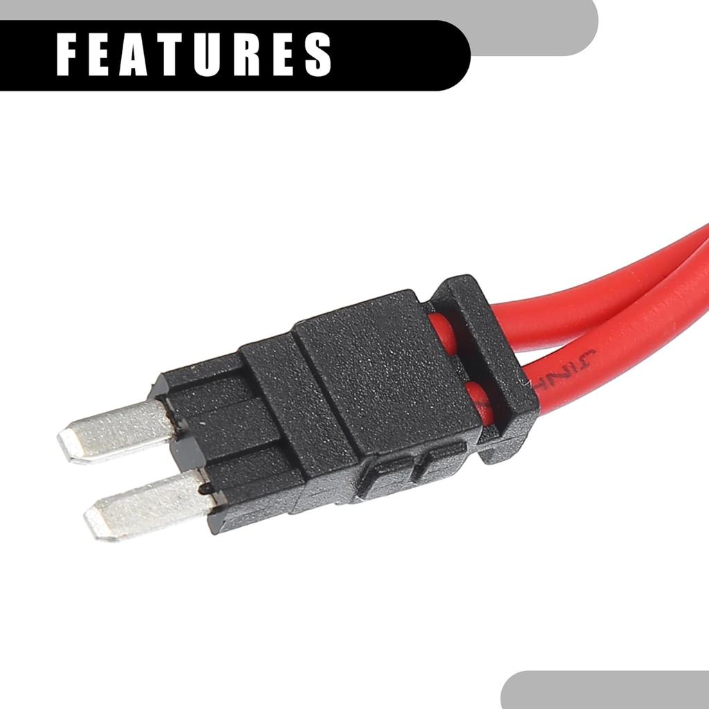 1 Pc Micro 32V 20A Universal Fuse Holder - Automotive Truck SUV Car Fuse Tap Adapter - Plastic Metal Black Red