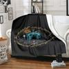1pc The One Ring Cartoon Blanket,Portable Throw for Travel & Camping, All Season Cozy Blanket,Ideal Gift