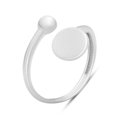 Silver Ring Without Stones, Item Weight 1.22 G (2196952)