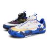 Children'S Football Shoes Tf Broken Nails Artificial Turf Boys And Girls Rotating Buckle Leather Feet Mandarin Duck Game Training Shoes