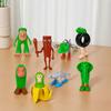 Italian Brainrot Toy Tralalero Tralala Tung Tung Tung Sahur 6-24PCS Funny Animals Desktop Ornaments Collection Decoration