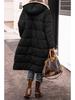 2023 Women's Extra Long Multi-Color Faux Fur Coat for Autumn and Winter