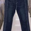 Women's Autumn High Waist Jeans Lady Design Elastic Washed Denim Pants