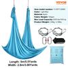 Aerial Yoga Hammock & Swing, 5.5 Yards, Aerial Yoga Starter Kit with 100gsm Nylon Fabric, Full Rigging Hardware & Easy Set-up Guide, Antigravity