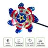 Silver Bird Repelling Windmill Color 7 Pieces of Windmill Balcony Farm Decoration Windmill