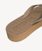Sleepers Tapered Platform Flip-Flop Sand