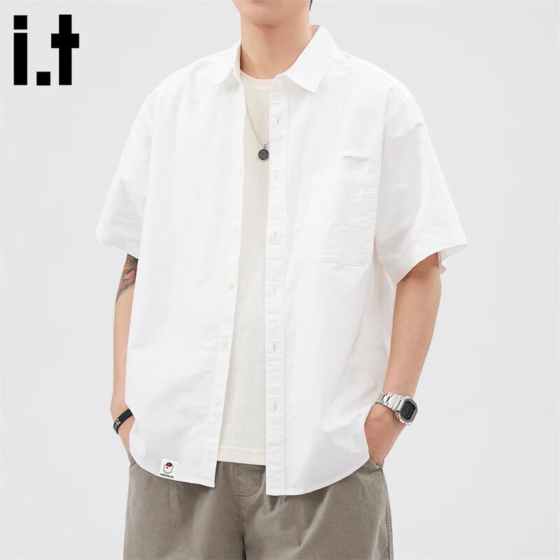 CHOCOOLATEit Men s Japanese Style Short Sleeve Cotton Shirt L