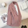 Pre-sale 2025 Women's Purple Pink Blazer: Loose Fit, Elegant Autumn Design
