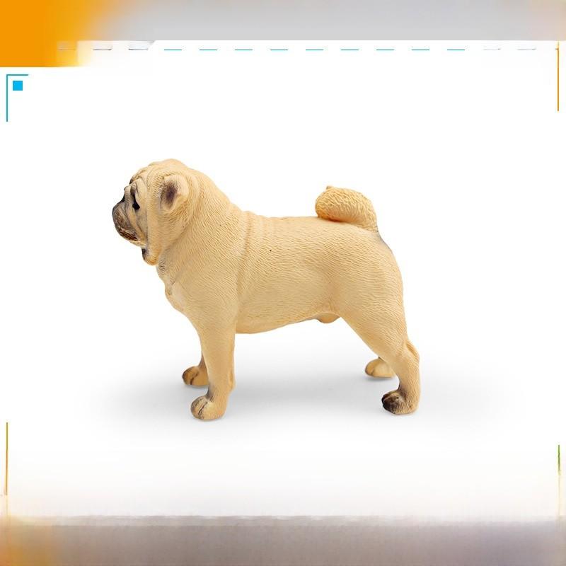 

British Bulldog Pvc Figurine Static Model For Kids Educational Playtime StyleC