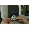Seat Headrest Button Ring Cover Trim For Defender 110 - DX Matte Silver